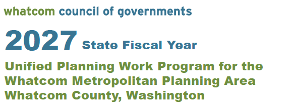 WCOG SFY 2027 UPWP draft