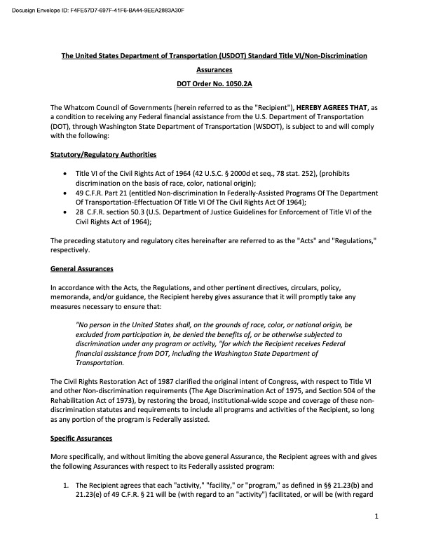 2025 Standard Assurances