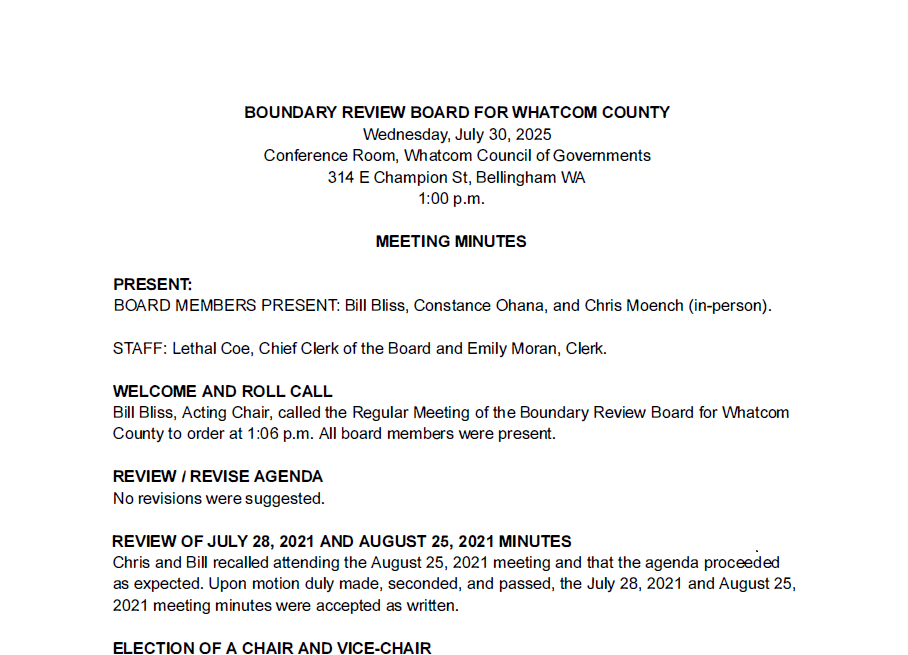 2025-7-30 BRB Minutes