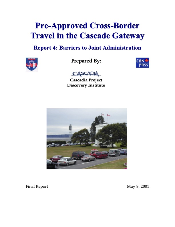 2001 PACE Report 4: Barriers to Joint Administration