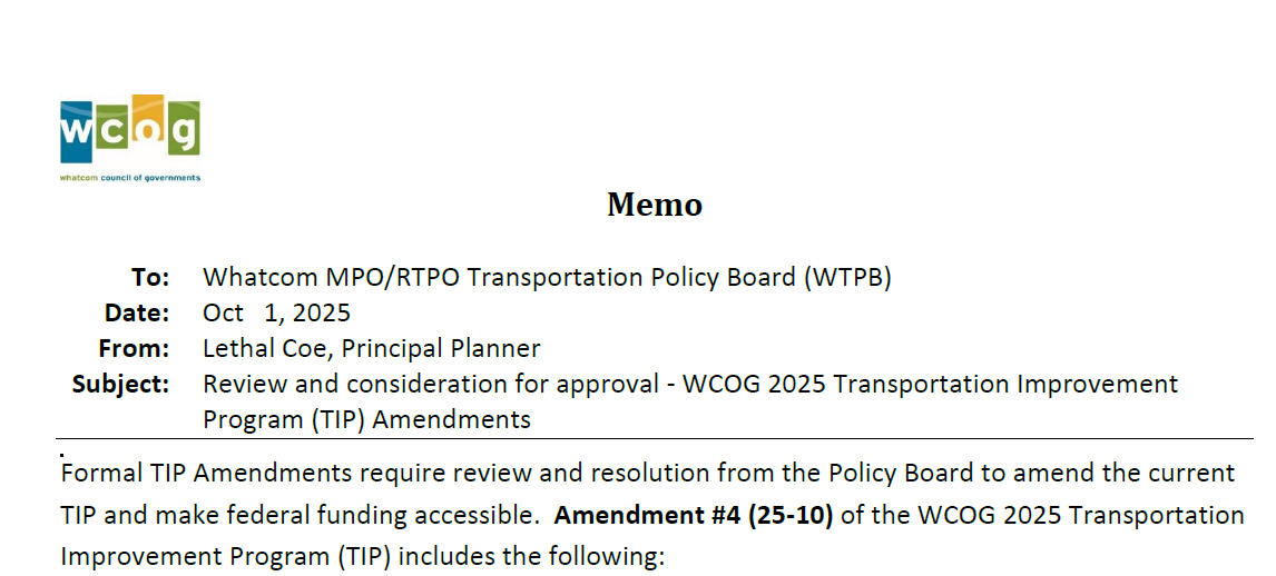 2025 TIP Amendment #4