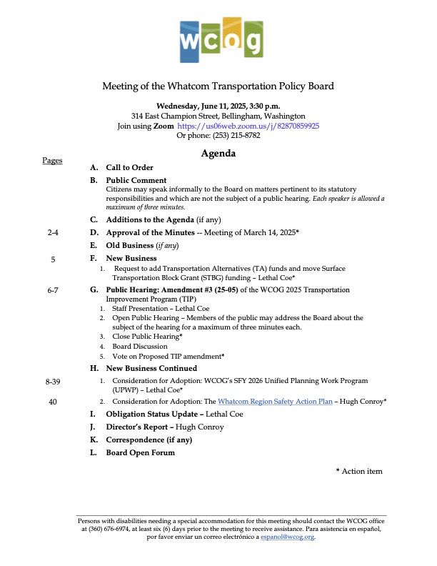 WTPB Packet 2025-06-11